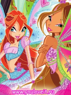 Картинка на мобильный винкс беливикс 240 на 320