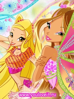 Картинка на мобильный винкс биливикс 240 на 320