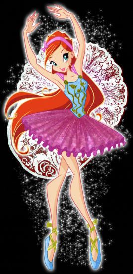 :)) Блум балерина..