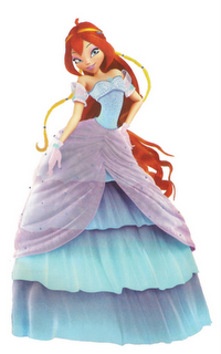 Платье Блум из  3d мульта=)