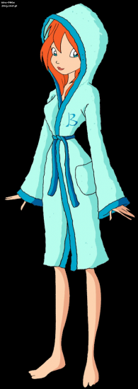 Блум в халате