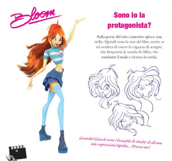 Блум, 3D и наброски