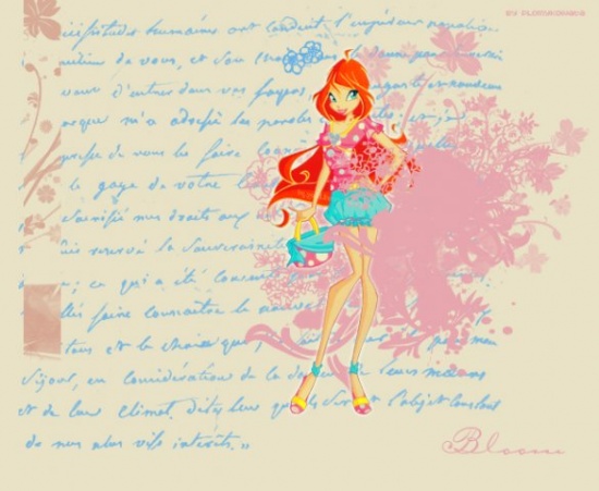 Письмо Блум