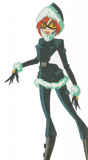 Блум в зимнем наряде для путешествий