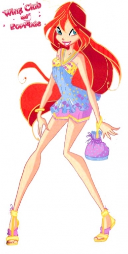 Блум в летнем наряде