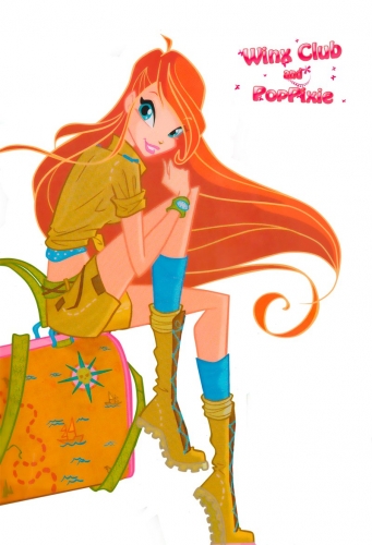 Блум Сафари с чемоданом