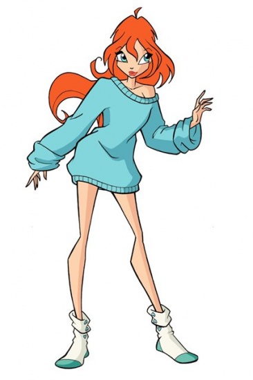 Bloom в свитере