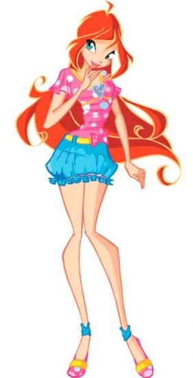 Блум городские девчонки, кадр из анимации