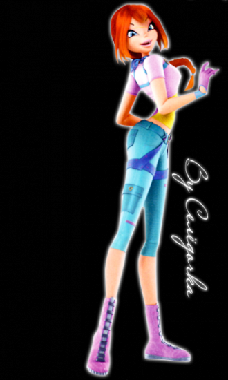 Блум в наряде из фильма Винкс Волшебное Приключение