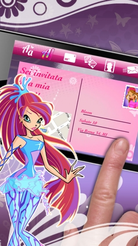 Блум Сиреникс, иллюстрация к игре Winx Party