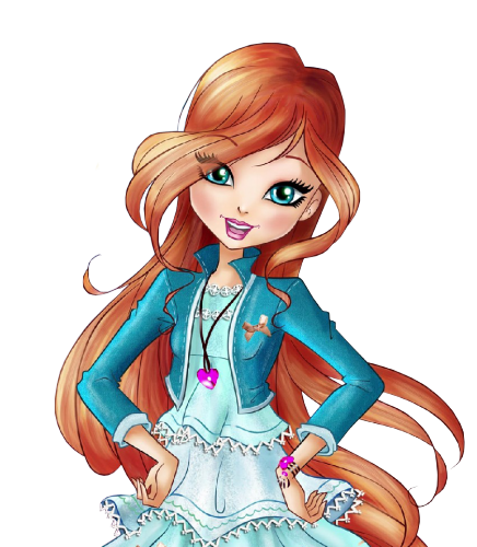 Винкс Клуб 8 сезон Блум в повседневном наряде