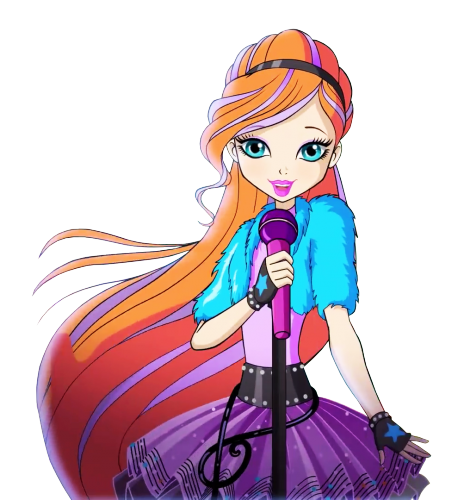 Новый концертный наряд Блум из 8 сезона Винкс