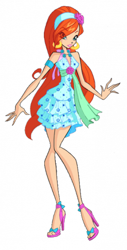 Блум 6 сезон цветочный наряд