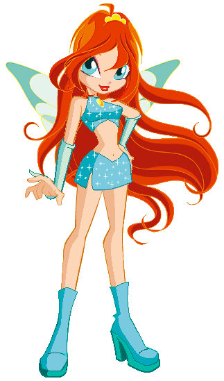 Энчантикс Блум в стиле старой игры Парк Гардения