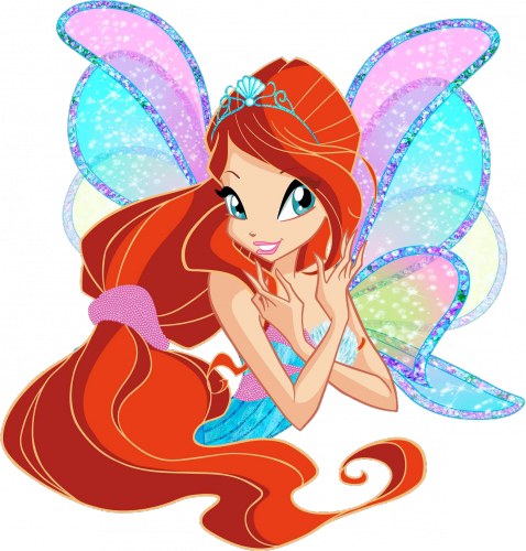 Блум Гармоникс Винкс портрет без фона