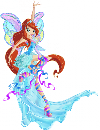 Блум Гармоникс в полный рост картинка без фона