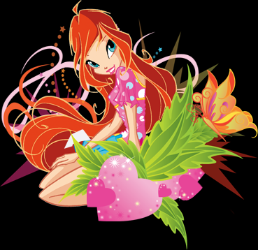 Блум красивая png