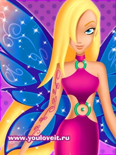 Картинка на мобильный чародейка Корнелия 240 на 320