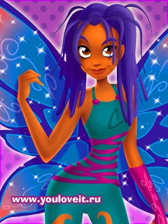 Картинка на мобильный чародейка Тарани 240 на 320