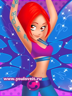 Картинка на мобильный чародейка Вилл 240 на 320