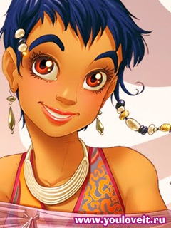 Картинка на мобильный чародейка Тарани 240 на 320