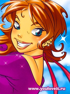 Картинка на мобильный чародейка Ирма 240 на 320