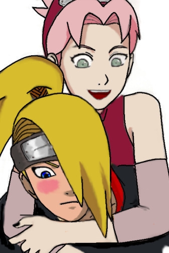 Сакура и Дейдара