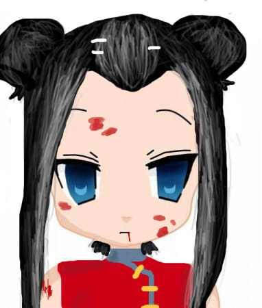 беспощадная Б.П. аКа мой первый рисунок на планшете!