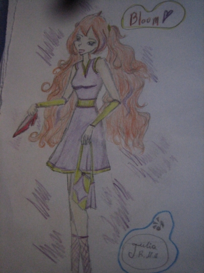 Блум смотрит себе новую обувь