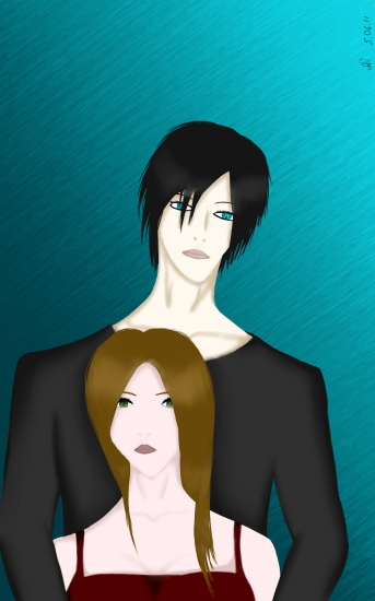 Впервые нарисовала без контуров о_о