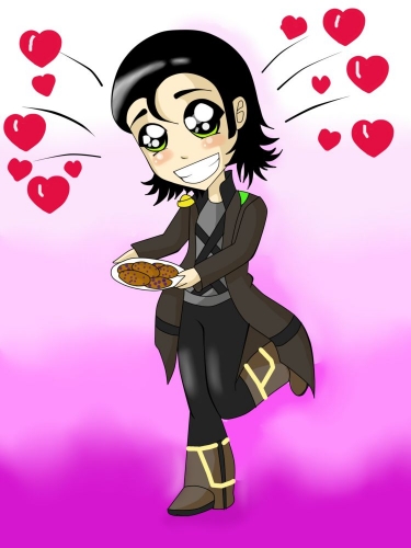 Локи дарит печеньки ВСЕМ!