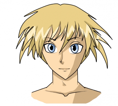 Подросток в профиле