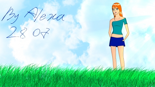 Рисовала для кузины =)