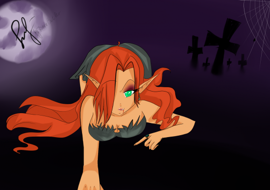 Shelina halloween by DarkButler