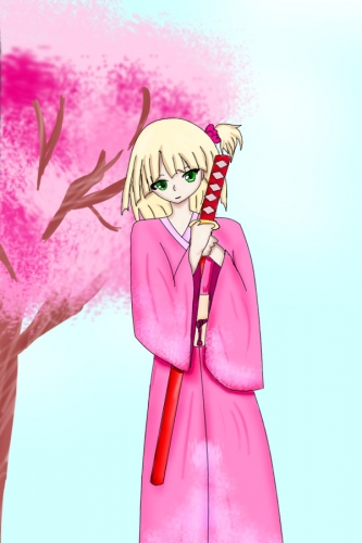 В розовых оттенках