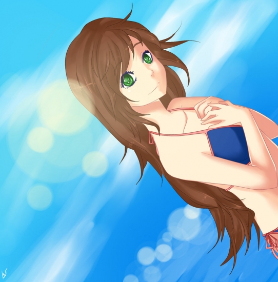 Omega at sea by Omaryka