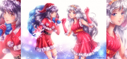 Новогодние красавицы