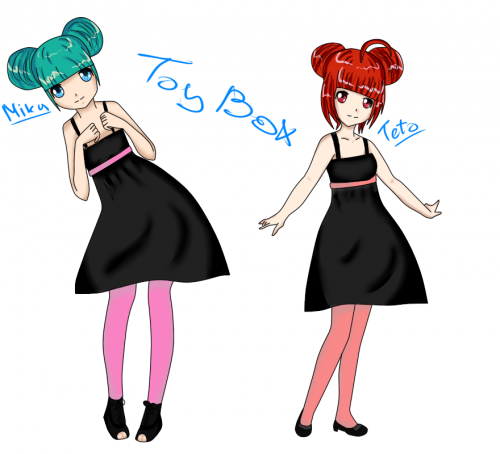 Miku & Teto Toy Box