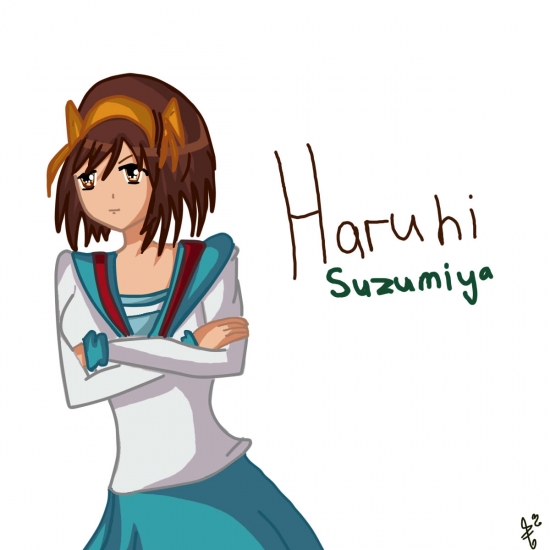 Haruhi Suzumiya by Fencea