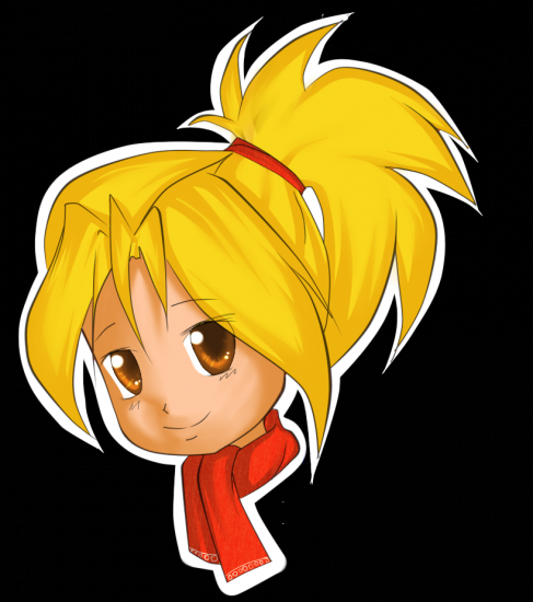 Blonde by florainbloom