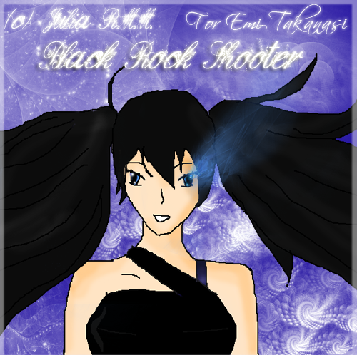 Фан-арт по Black Rock Shooter