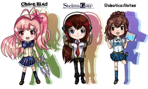 Science Adventure чибики