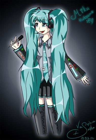 Miku by Lokette_