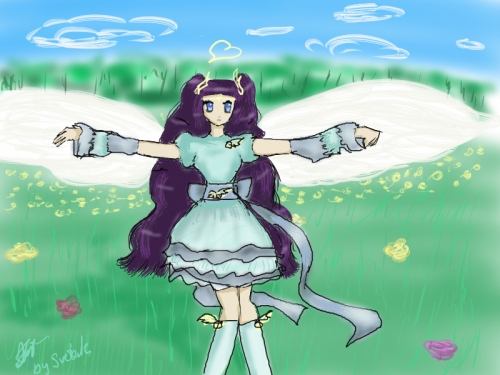 Мой мечтающий ангел...