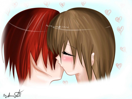 Поля и её парень Неко^^с нуля