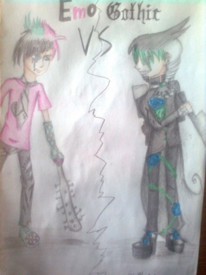 Готы VS Эмо