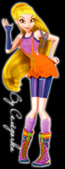 Стелла в наряде из фильма Винкс Волшебное Приключение