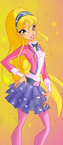 Стелла 6 сезон, школьный наряд официальная картинка