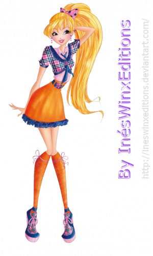 Winx Club Стелла школьная форма