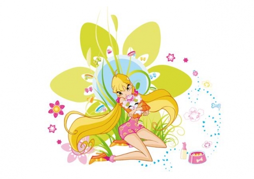 Стелла любовь и звери, картинка с орнаментом